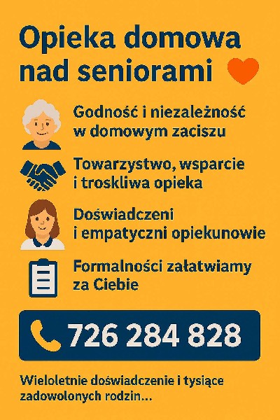Opieka Domowa Nad Seniorami Otwock Całodobowo