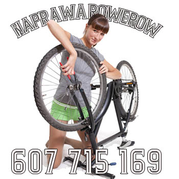 NAPRAWA SERWIS ROWERÓW KONSTANCIN WARSZAWA URSYNÓW BIELANY BEMOWO TOMICE