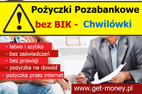 Kredyty Bez Bik Chwilówki Od Ręki