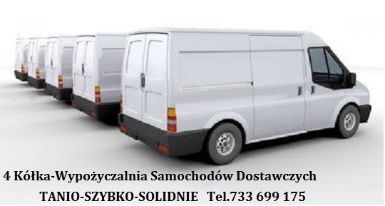 Wypożyczalnia Samochodów Dostawczych  Wesoła ,warszawa