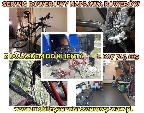 Naprawa Rowerów I Sprzętu Fitness Z Dojazdem Otwock