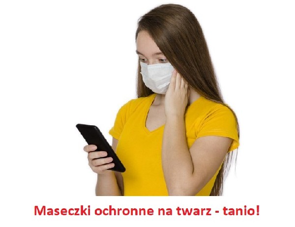 Maseczka Ochronna Jednorazowa