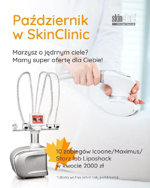 Październikowa Promocja W Skinclinic Warszawa
