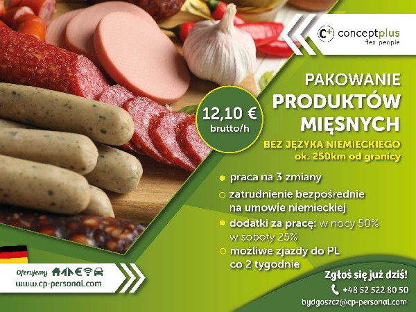 Pracownik Produkcji (k/m) - Niemcy - Praca Blisko Granicy!