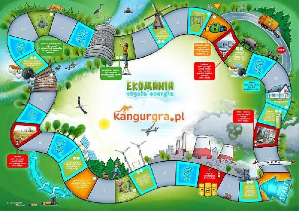 Ekomania Edukacyjne Gry Xxl Dla Dzieci Do Nauki I Zabawy Kangurgra.pl