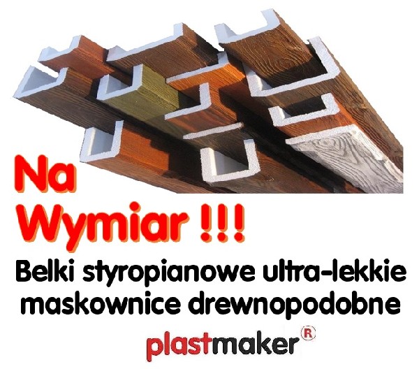Maskownica Kabli, Rur - Imitacja Drewna Na Wymiar