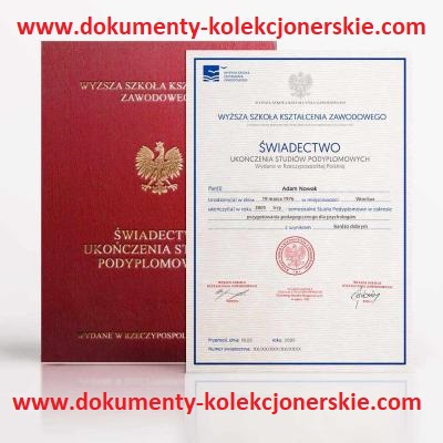 Dyplomy, świadectwa średnie, Studia, Matura.